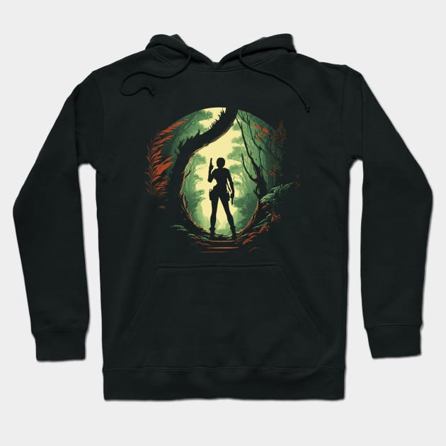 The Tomb Raider Hoodie by DesignedbyWizards